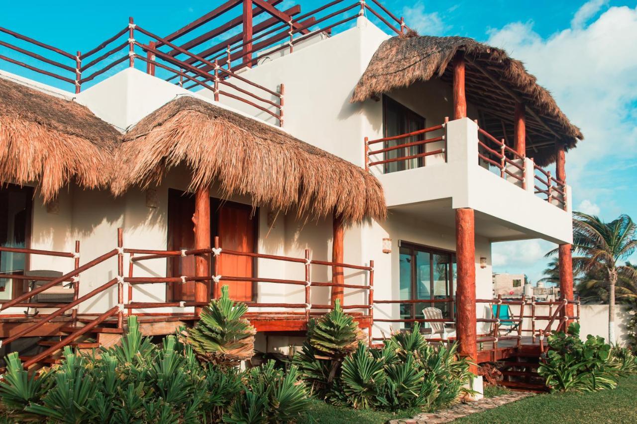 Villa With Ocean View, Pool, Restaurant And Rooftop Исла-Мухерес Экстерьер фото