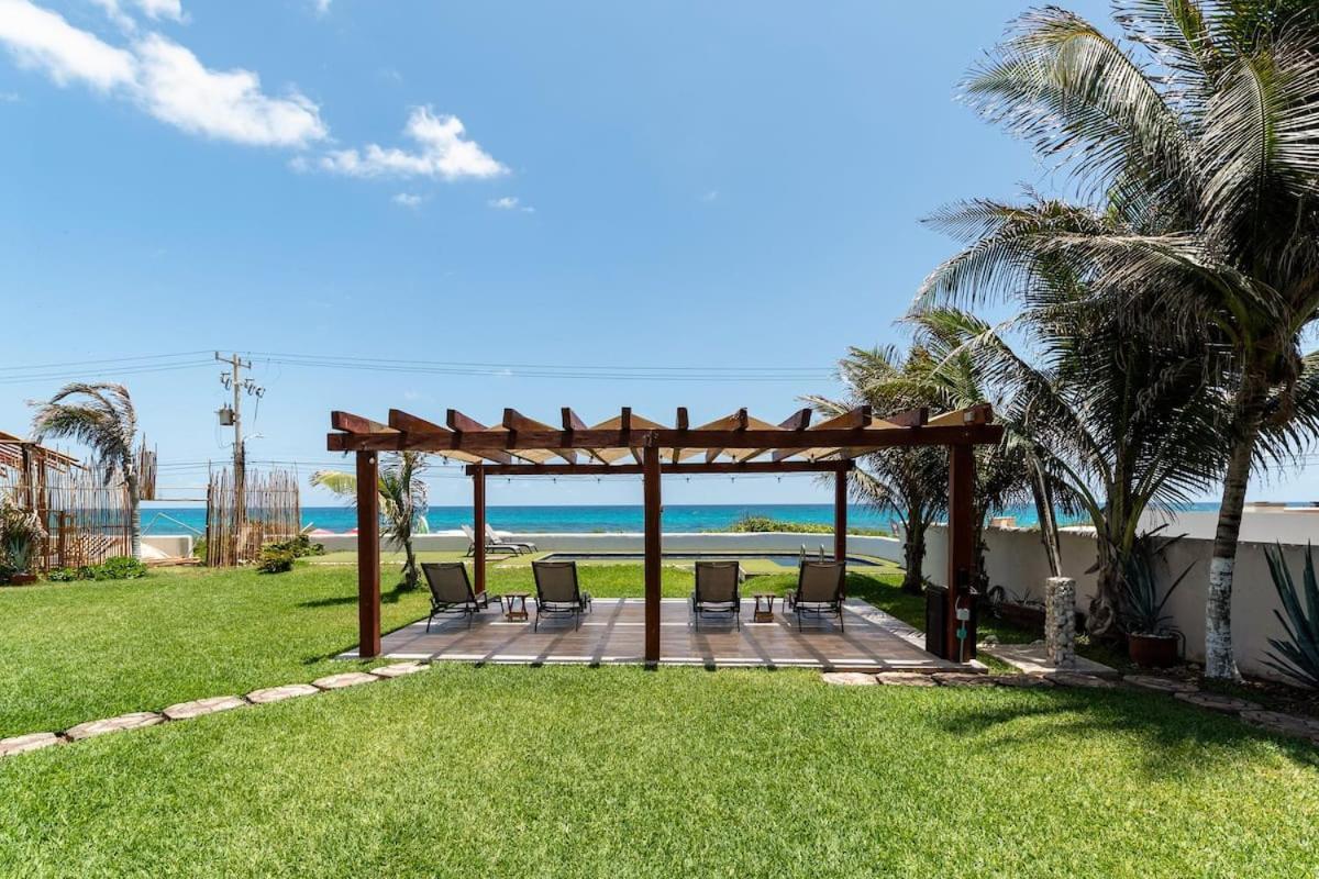 Villa With Ocean View, Pool, Restaurant And Rooftop Исла-Мухерес Экстерьер фото